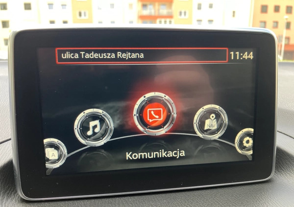 Mazda 3 cena 48800 przebieg: 194000, rok produkcji 2014 z Leszno małe 407